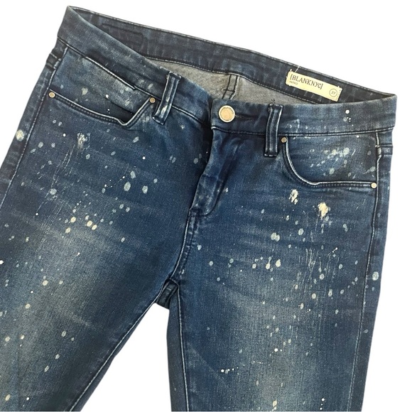 Blank NYC paint splattered denim size 27 - Picture 1 of 6